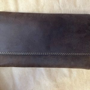 Adrian Klis Brown Leather Wallet